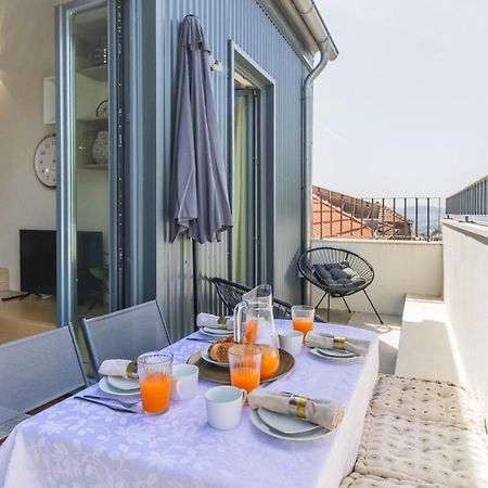 Terrace Pool Apartment Oporto By Lovelystay Exterior foto
